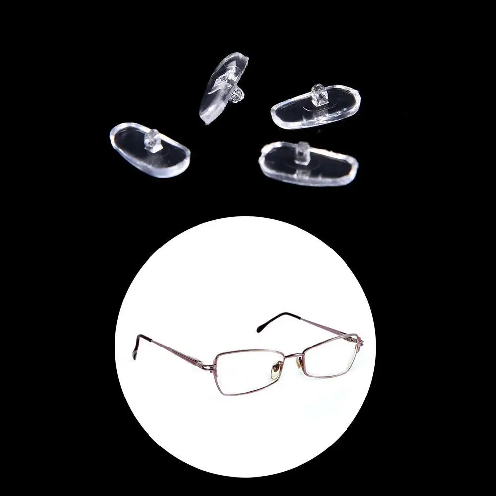 1/5/10/50 pairs 13x7mm anty Elcsúszik szilikon Nadrág éle Lábszárvédő számára Szemüveg sunglass üvegek spectackles