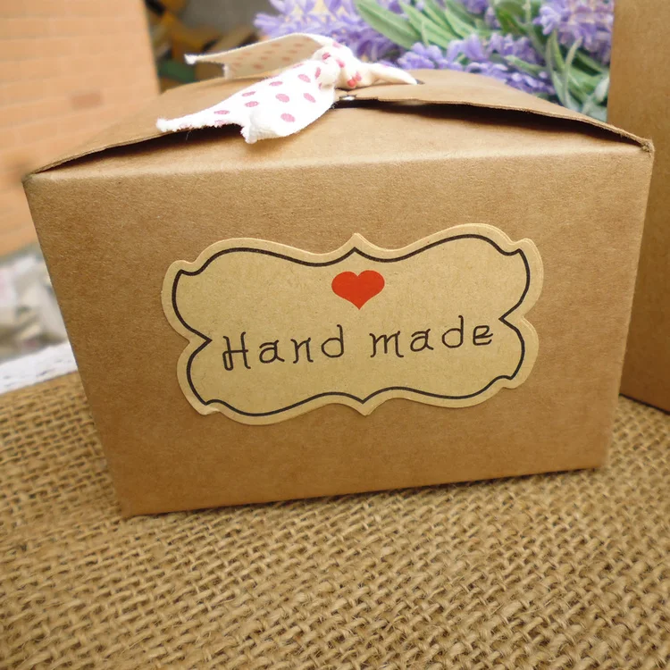 kraft paper sticker  (3)