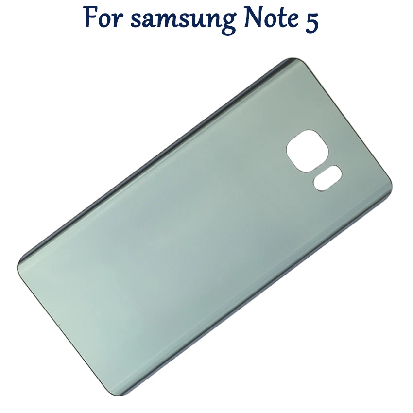 Чехол для задней крышки корпуса note5 для samsung Galaxy Note 5 N920 N920F с объективом, крышка для батареи, задняя крышка, замена стекла