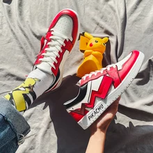 Hong Kong Aberdeen литературная Мужская осенняя и зимняя Студенческая спортивная обувь Корейская версия прилива бренд дикая Повседневная Высокая обувь