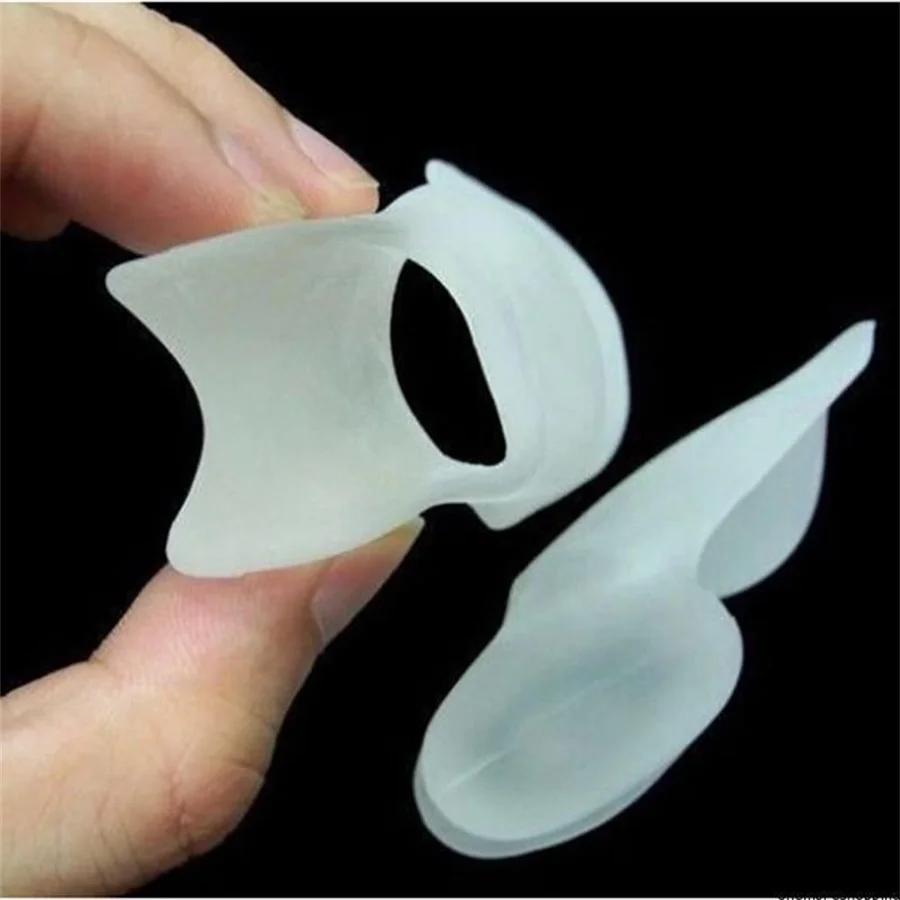 6pcs Silicone Gel Big Toe Separator Bunion Pain Relief Hallux Valgus Corrector Concealer Thumb Foot Care Tool D2200
