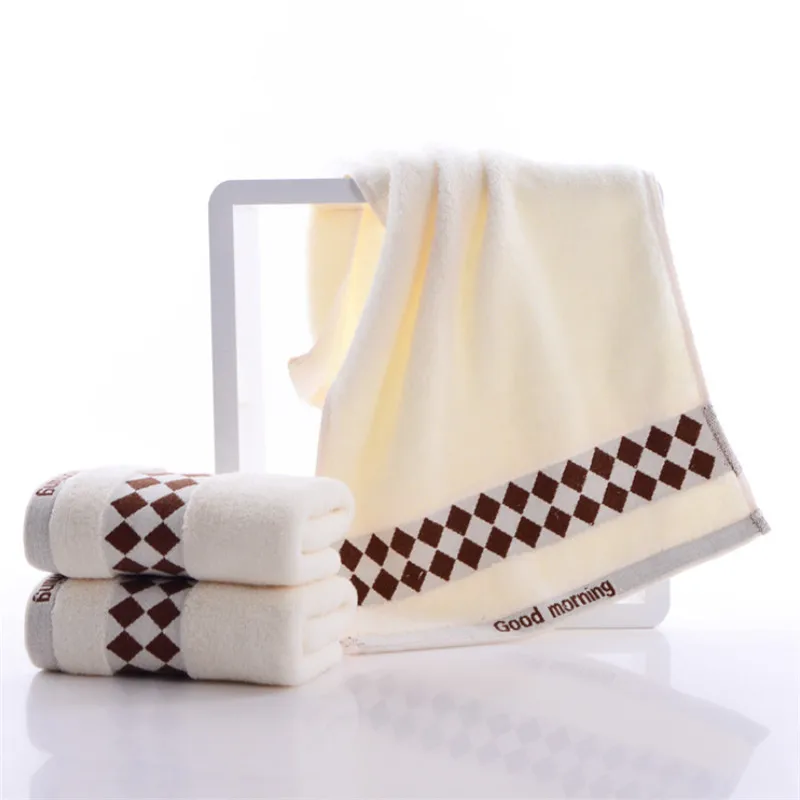 Style 3 White Хлопковое Вышитое полотенце наборы бамбуковые пляжные банные полотенца для взрослых роскошный бренд высокого качества мягкие полотенца для лица синий - Цвет: Style 3 White