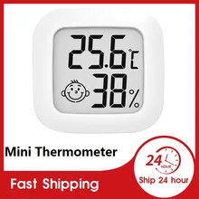 Indoor Temperature/Humidity Meter Easy Read Mini Digital Hygrothermograph Accurate Measurement
