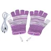 Usb Warm Gloves Heated Gloves Winter Thermal Hand Warmer Electric Heating Knitting Glove ► Photo 3/6