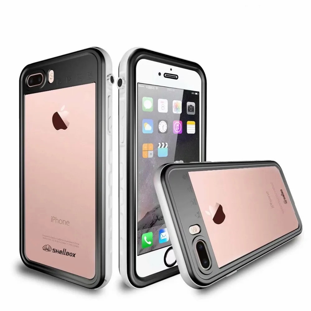 Ip68 водонепроницаемые защитные чехлы для телефонов для Apple iPhone 8 7 6 6S Plus Дайвинг Плавание aquatics Спорт на открытом воздухе ударопрочный чехол