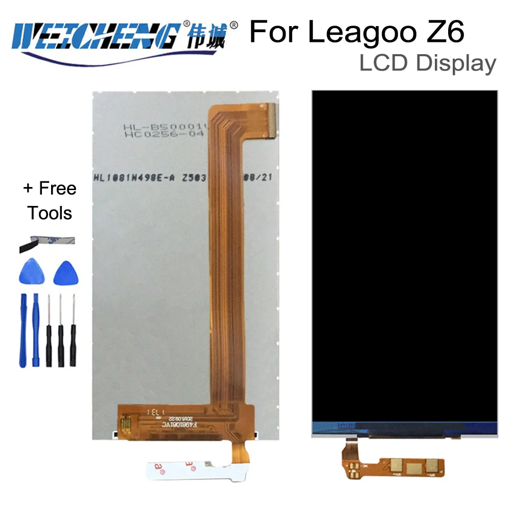 Для Leagoo Z6 ЖК дисплей экран аксессуары для смартфонов мобильного телефона Замена