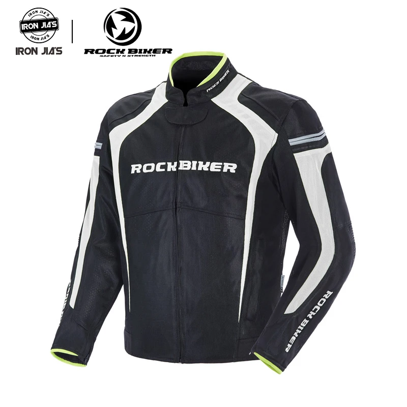 

ROCK BIKER Motocycle Reflective Jackets Motorcycle Armor Protective Jackets Motorbike Outdoor Riding Body Protector Jackets