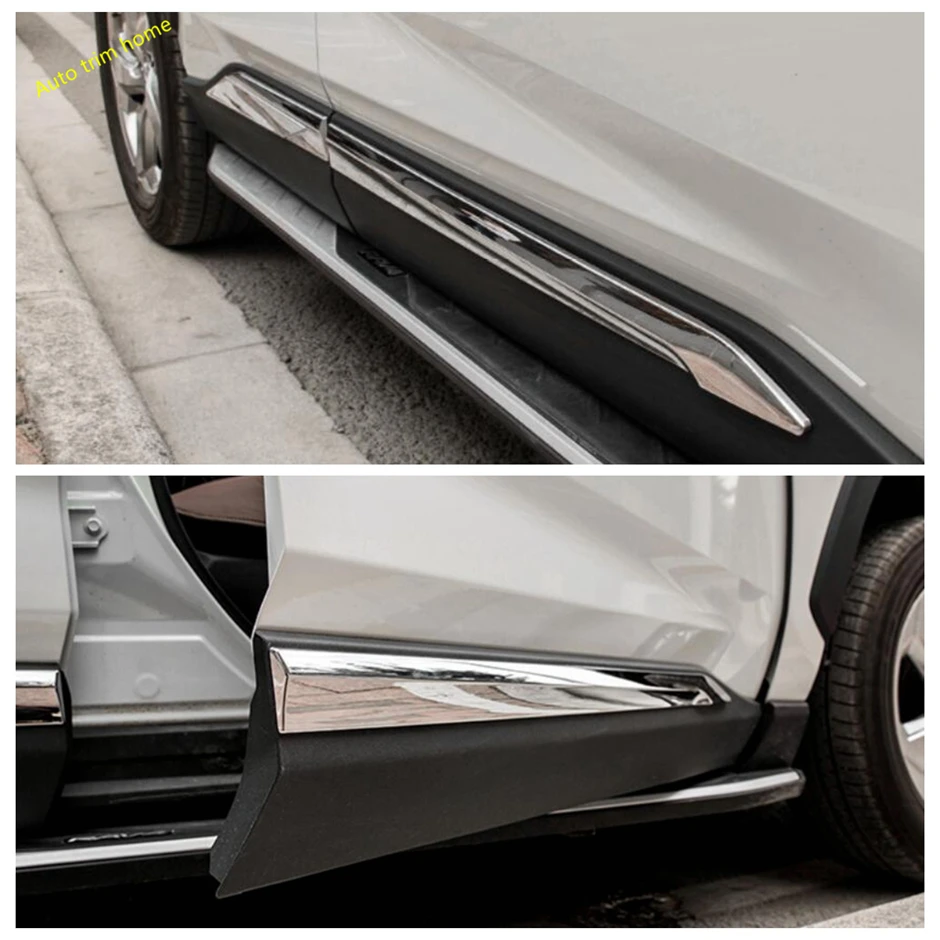 

Side Door Body Molding Cover Side Door Protective Trim Fit For TOYOTA RAV4 RAV 4 XA50 2019 - 2021 Exterior Accessories