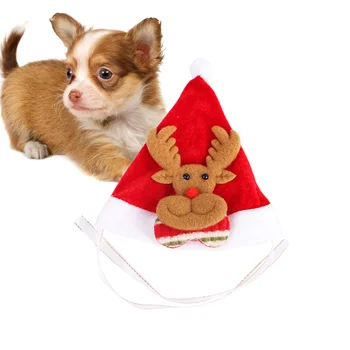 

1 PC Headband Elk Pattern Pet Cats Dogs Costume Headdress Apparel Hat for Outing Christmas Party Winter Holiday