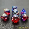 Bescon New Moonstone Dice Valor Stone, Polyhedral Dice Set of 7 4