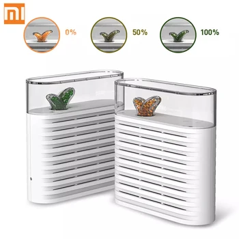 

Original XIAOMI Mijia SOTHING Portable Plant Air Dehumidifier 150ml Rechargeable Reuse Air Dryer Moisture Absorber Smart Home