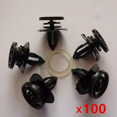 

100x for Audi A4 Interior Door Card Fastener Clips Trim Panel Mounting