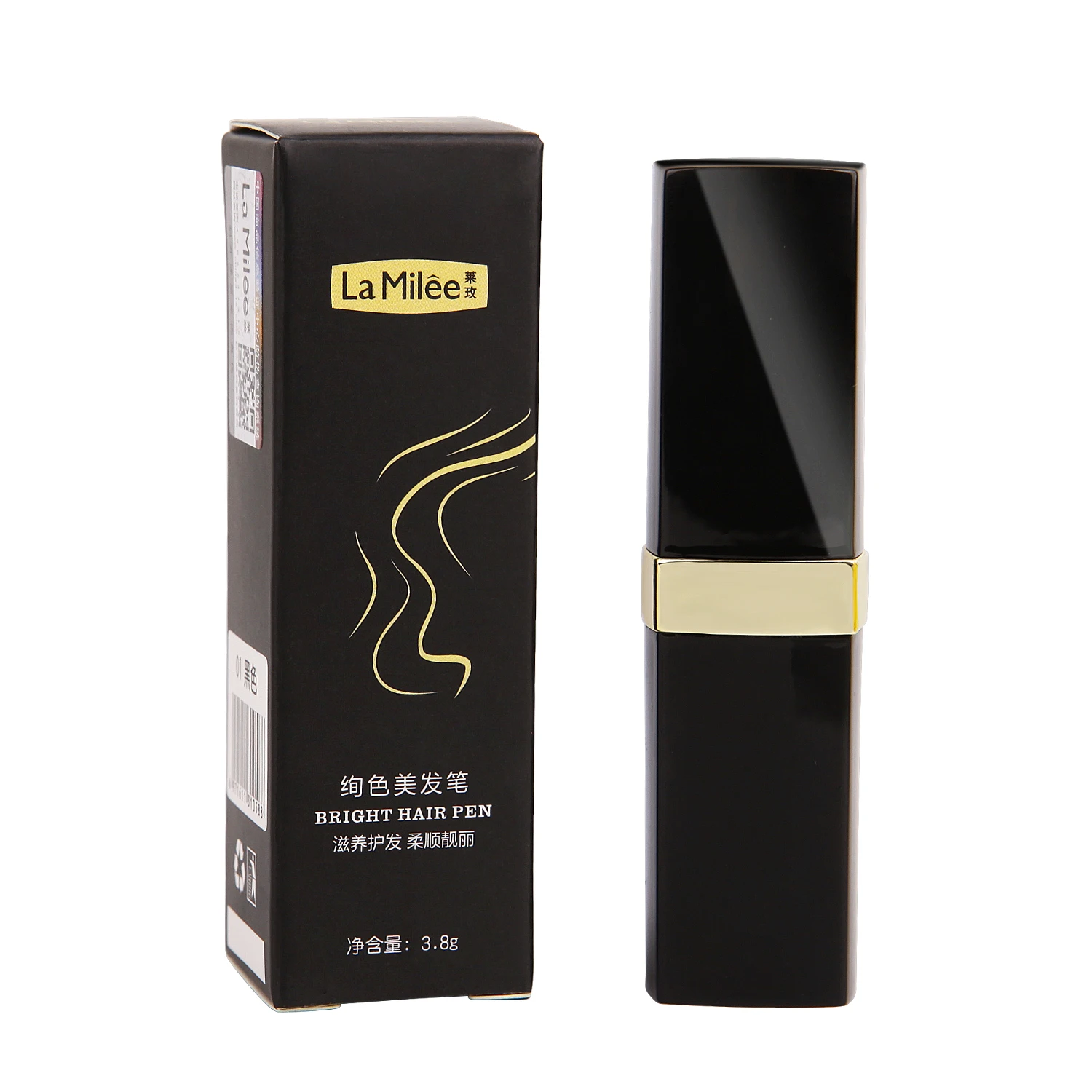 1pcs Temporary Hair Dye Cream Black Brown Fast One off Hair Color Stick Cover Up White 3