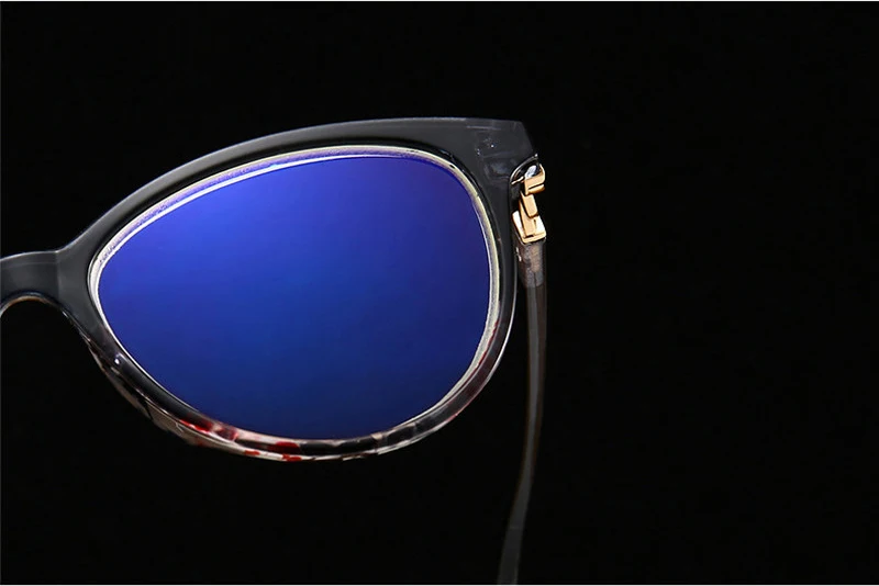 IBOODE Цветочные очки для чтения «кошачий глаз» женские и мужские очки для дальнозоркости анти синий светильник очки для дальнозоркости увеличительные очки