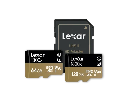Lexar 1800x карта памяти максимальное значение скорости 270 МБ/с./с 32 Гб 64 Гб UHS-II класс 10 U3 Micro SD карта