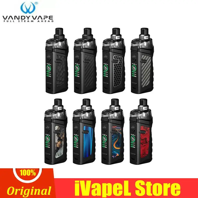 Набор для вейпа Vandy Vape Jackaroo 70 Вт 2000 мАч бак 4 5 мл | Электроника