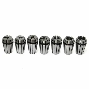 

ER11 Spring Collet Set For CNC Engraving Machine Milling Lathe Tool 7Pcs ER11 Collets