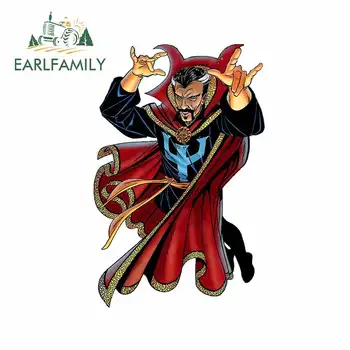 

EARLFAMILY 13cm x 8.6cm For Doctor Strange Fine Decal Sunscreen Car Stickers Body For Car Personality Creative Decoration