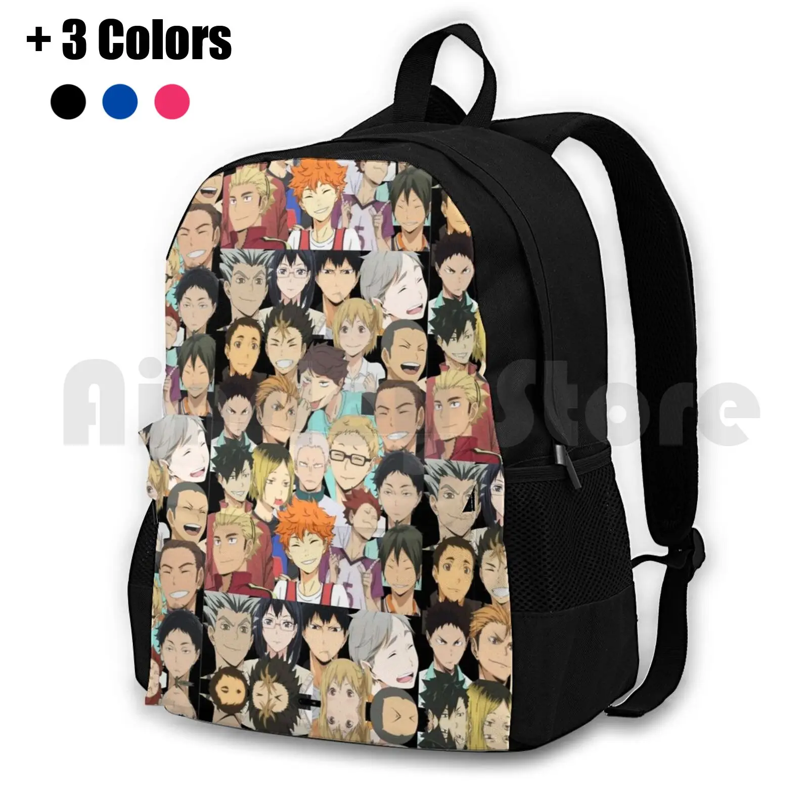 Haikyuu Outdoor Hiking Backpack Riding 