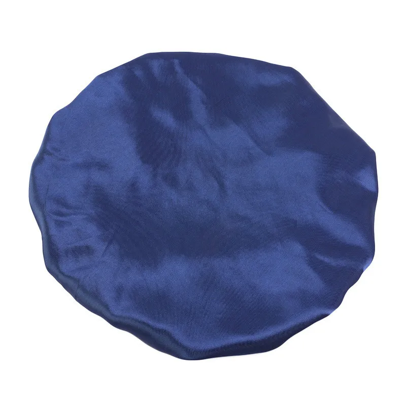 Wholesale Silky Satin Bonnet Hair Cap Double Layer Sleep Night Cap with Invisible Flat Adjusting Button Head Cover Bonnet Hat Wholesale Silky Satin Bonnet Hair Cap Double Layer Sleep Night Cap with Invisible Flat Adjusting Button Head Cover Bonnet Hat