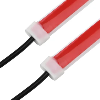 

2pcs Warning light Car Door Open Welcome Flashing LED Light Strip Anti-collision