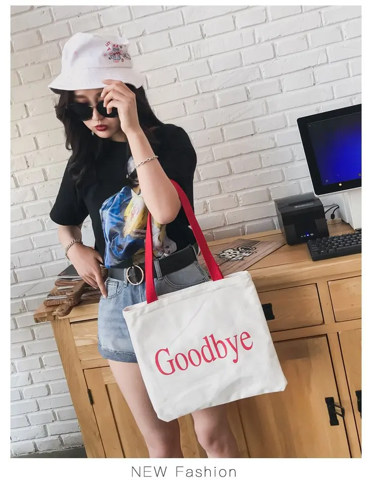 Микро для корейских студентов Harajuku Ulzzang, Холщовая Сумка На Одно Плечо INS, простая сумка для покупок, универсальная ручная сумка