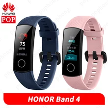 huawei Honor Band 4 стандартная версия Смарт-браслет цветной экран сенсорная панель монитор сердечного ритма сна