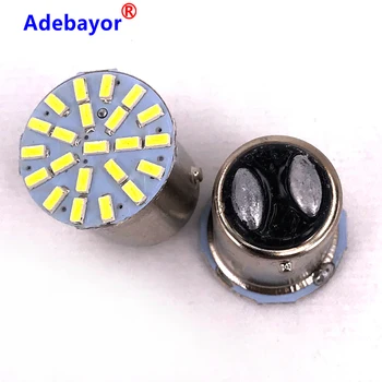 

300pcs 1157 BAY15D P21W 3014 22 SMD Car Led Turn Parking Signal Lights Brake Tail Lamps Auto Rear Reverse Bulbs DC 12V