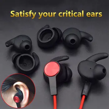 

3 3 Pairs Earbuds Cover In-Ear Tips Soft Silicone Skin Earpiece Ear Hook Buds Replacement for Huawei Honor AM61 Sports Bluetooth