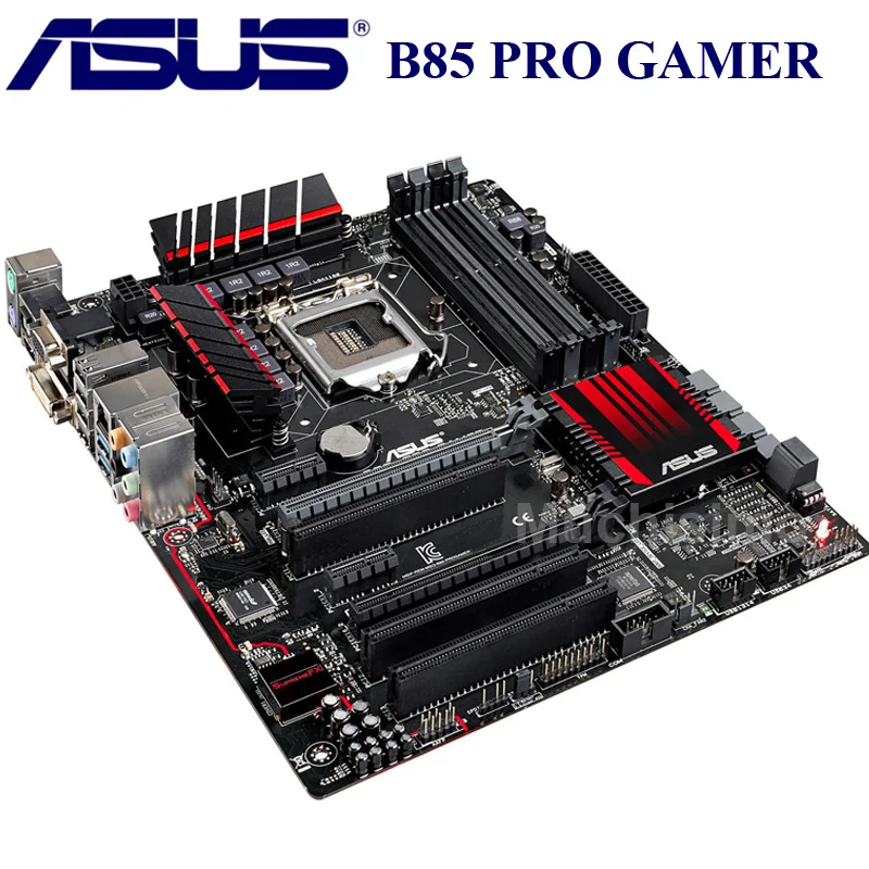 Б/у, ASUS B85-PRO геймера LGA 1150 DDR3 32 Гб USB3.0 для I3 I5 I7 22nm Процессор HDMI B85 настольных ПК материнская плата