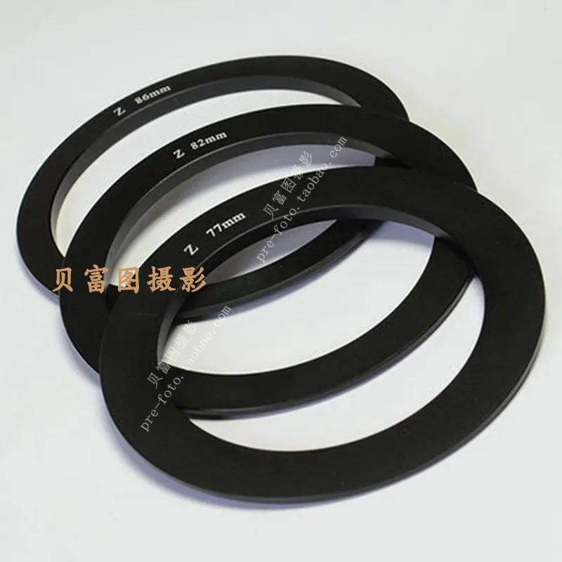 

Z Series Square Filter Large Adapter Rings Adapter Insert Filter Rings 67/72/77/82/86/95mm