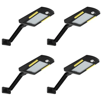 

Solar Lights Outdoor, 48 Led Lamp, Waterproof Solar Flood Light, Security Motion Sensor Light Outdoor Luces Solares for Deck, Fe