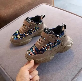 

2019 Winter Shoes New Baby Casual Shoes Girls Sneakers Artificial Leather Fashion Children Shoes Boys Warm Winter Kids