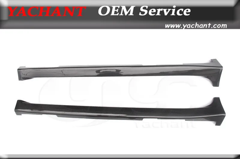 

Car-Styling Auto Accessories Carbon Fiber Side Skirts Fit For 2008-2012 Lancer Evolution EVO X OEM Style Side Skirts