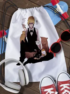 Сумка мешок для обуви Дюрарара (Durarara, anime, аниме, Шелти, Идзая, Шидзуо, Хвост феи, ван-пис) - 5