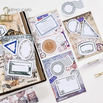 

1 Pack Cute Travel Passport Memo Pad Sticky Notes Plan Message Sticky Memo School Office Supply Student Stationery