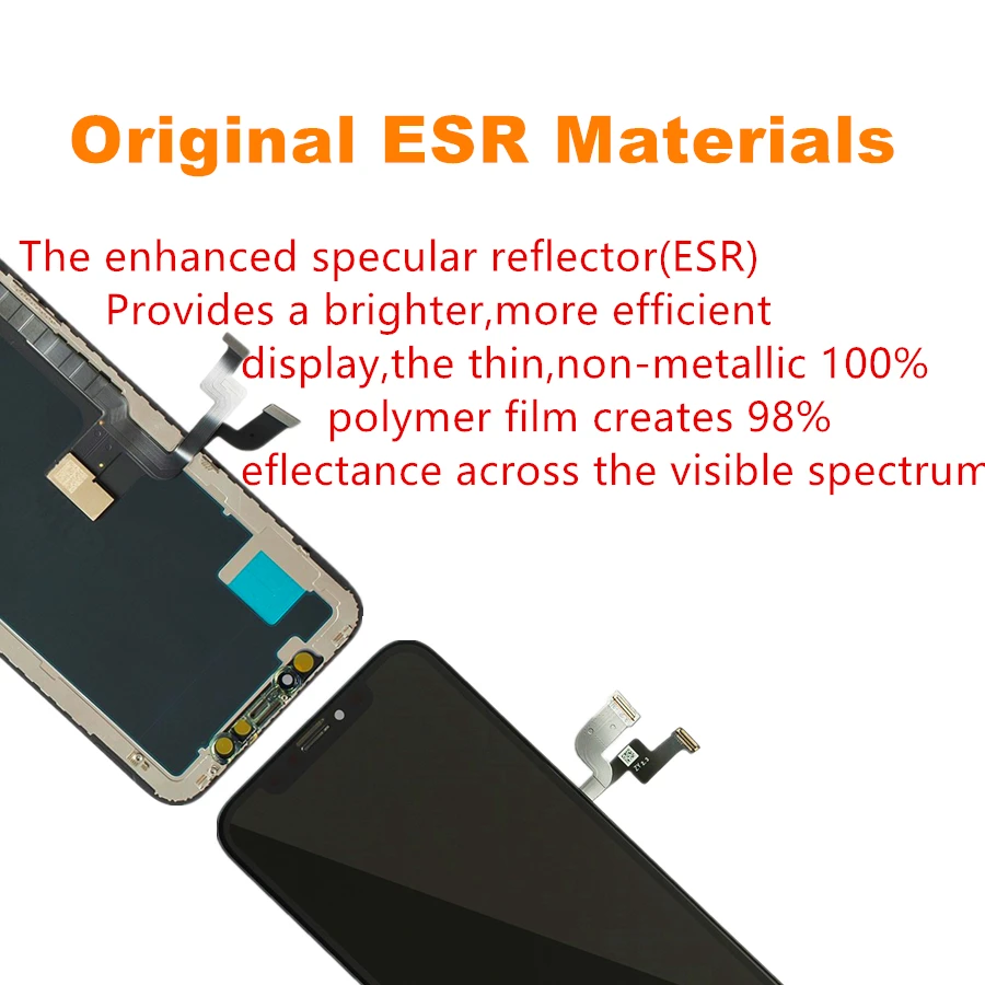 100% протестированный класс для iphone X OLED XS XR TFT Max с 3D сенсорным дигитайзером в сборе