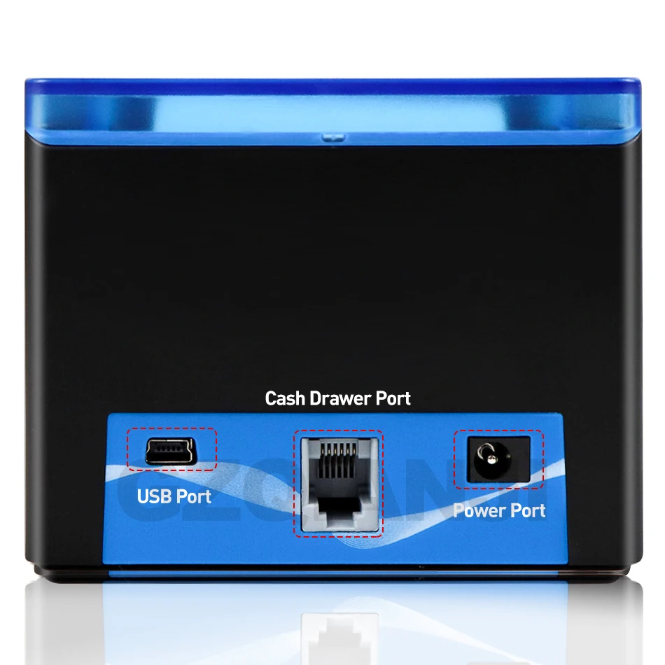 Bluetooth принтер GZM5808 58 мм POS беспроводной термопринтер с поддержкой окон Android iOS