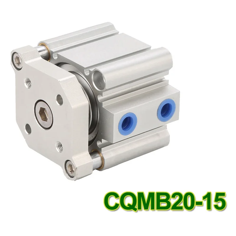 Cqmb20-15 cdqmb20-15 cqm серии 20 мм диаметр 15 ход compact направляющей штока цилиндра двойного