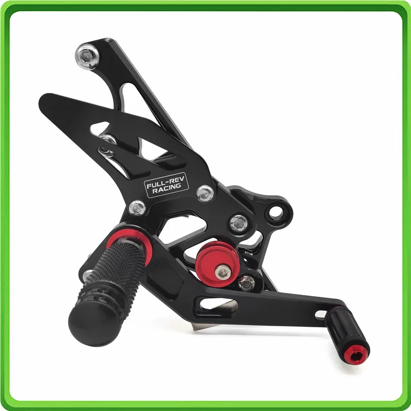 Регулируемые задние комплекты для ног педали Yamaha YZF R25 & R3 2013 2014 2015 2016 2017 2018 2019 2020