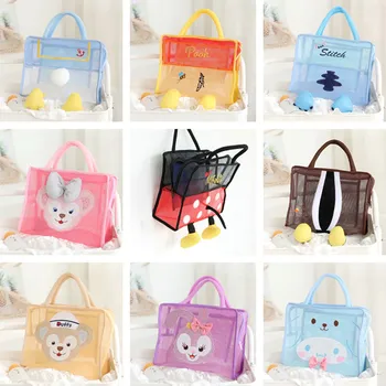 

Hello Kitty My Melody Cinnamoroll Duffy Bear ShellieMay Stellalou Mickey Minnie Cosmetic Bags Storage Makeup Bag Beach Wash Bag