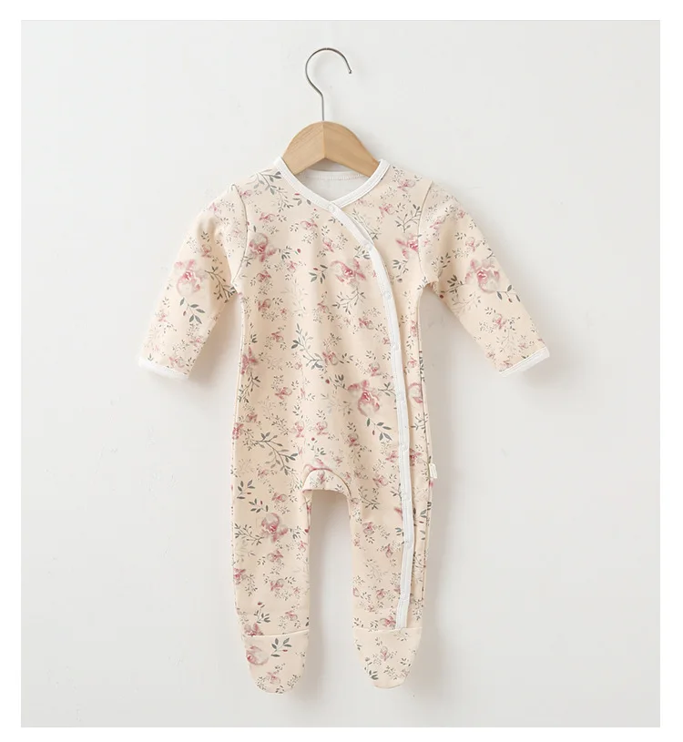 Baby Bodysuits expensive Fashion 0-24M Newborn Baby Boys Girls Romper Autumn Print Floral Cotton Infant Jumpsuit Full Sleeve Spring Baby Outfit Clothes cool baby bodysuits	