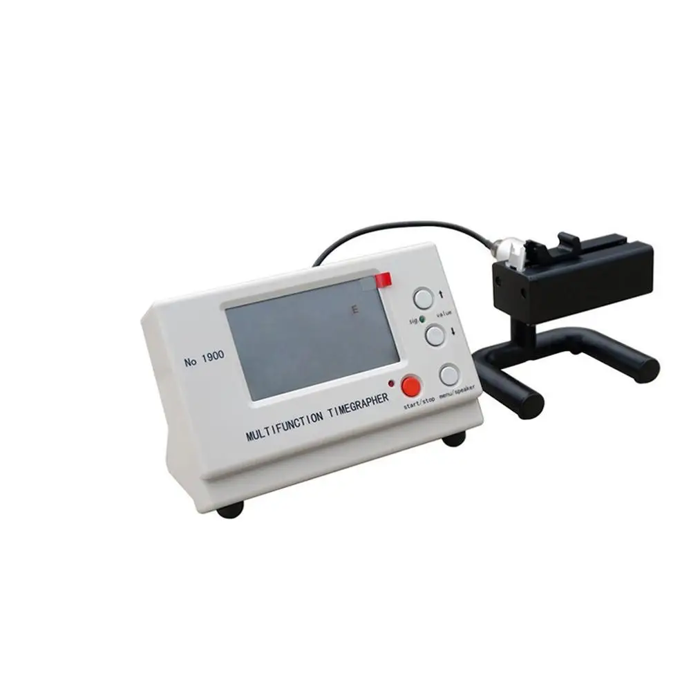 

Stainless Steel Timegrapher Watch Timing Machine Multifunction Tester LCD Screen Display Calculate In Real Time