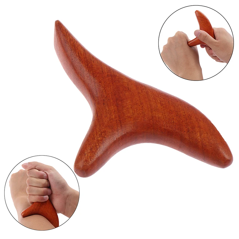 1Pcs Wood Body Massage Tool Body Reflexology Acupuncture Thai Therapy Massager Roller Meridians Scrap Lymphatic Health Care