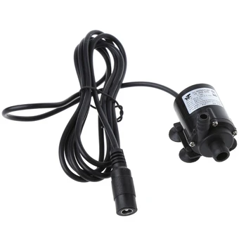 

DC 12V Solar Power Hot Circulation Water Pump Brushless Motor Aquarium Pond Submersible 200L/H