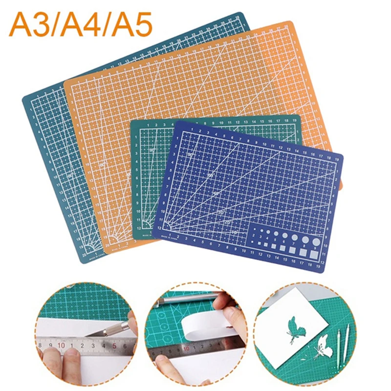 A4 Grid Lines Cutting Mat Cutting Pad Cuttingtools Cutting Mat Paper Sizes Cutting Mats