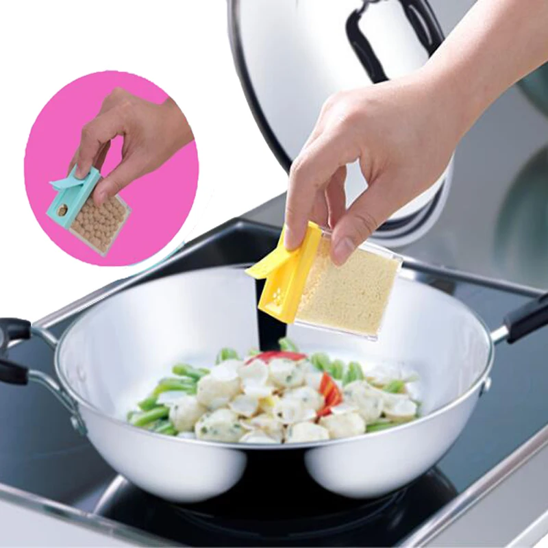 Kitchen Seasoning Bottles Boxes Jars 6Pcs/Set Plastic Spice Storage Organizer Box Salt Pepper BBQ Seasoning Bottles Kitchen Tool Kitchen Seasoning Bottles Boxes Jars 6Pcs/Set Plastic Spice Storage Organizer Box Salt Pepper BBQ Seasoning Bottles Kitchen Tool