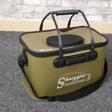 Многофункциональный Eva складной живой рыбный бочонок утолщенная Рыбная защита рыболовная коробка Крепкая и прочная утолщенная Рыбная коробка JC