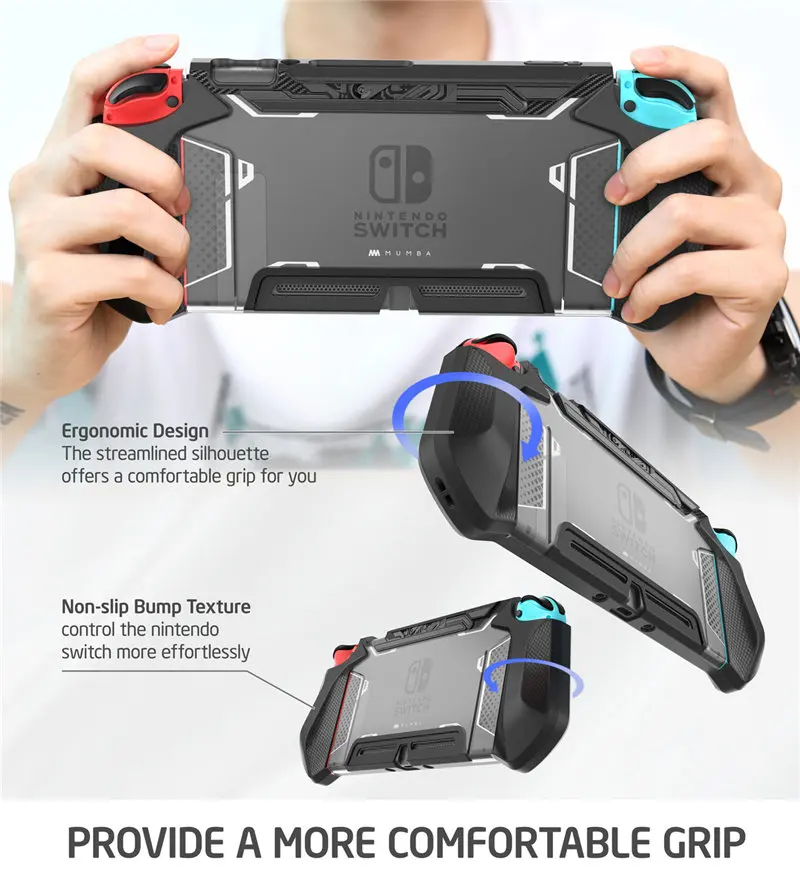 TPU Grip Protective Cover Dockable Case Compatible