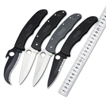 Couteau pliant de haute qualité 9cr14mov, couteaux de poche multifonctionnels de survie pour la sécurité en plein air, outils EDC